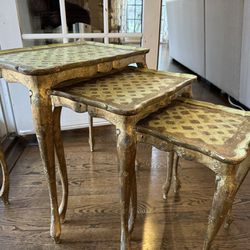 ROCOCO STYLE NESTING TABLES 