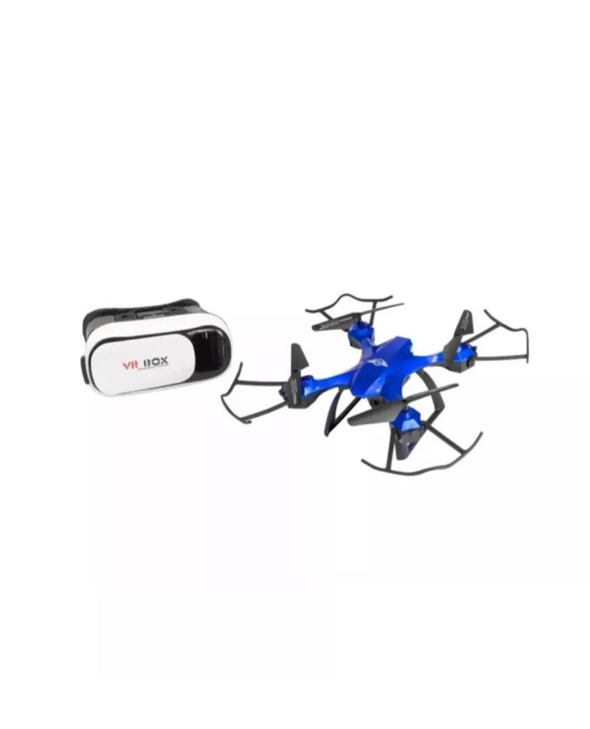 Sky Rider "Helios" Quadcopter Drone with WiFi Camera and VR Goggle Value Pack