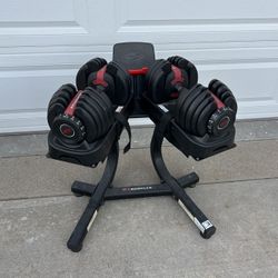 Bowflex SelectTech 552 Dumbbells and Stand