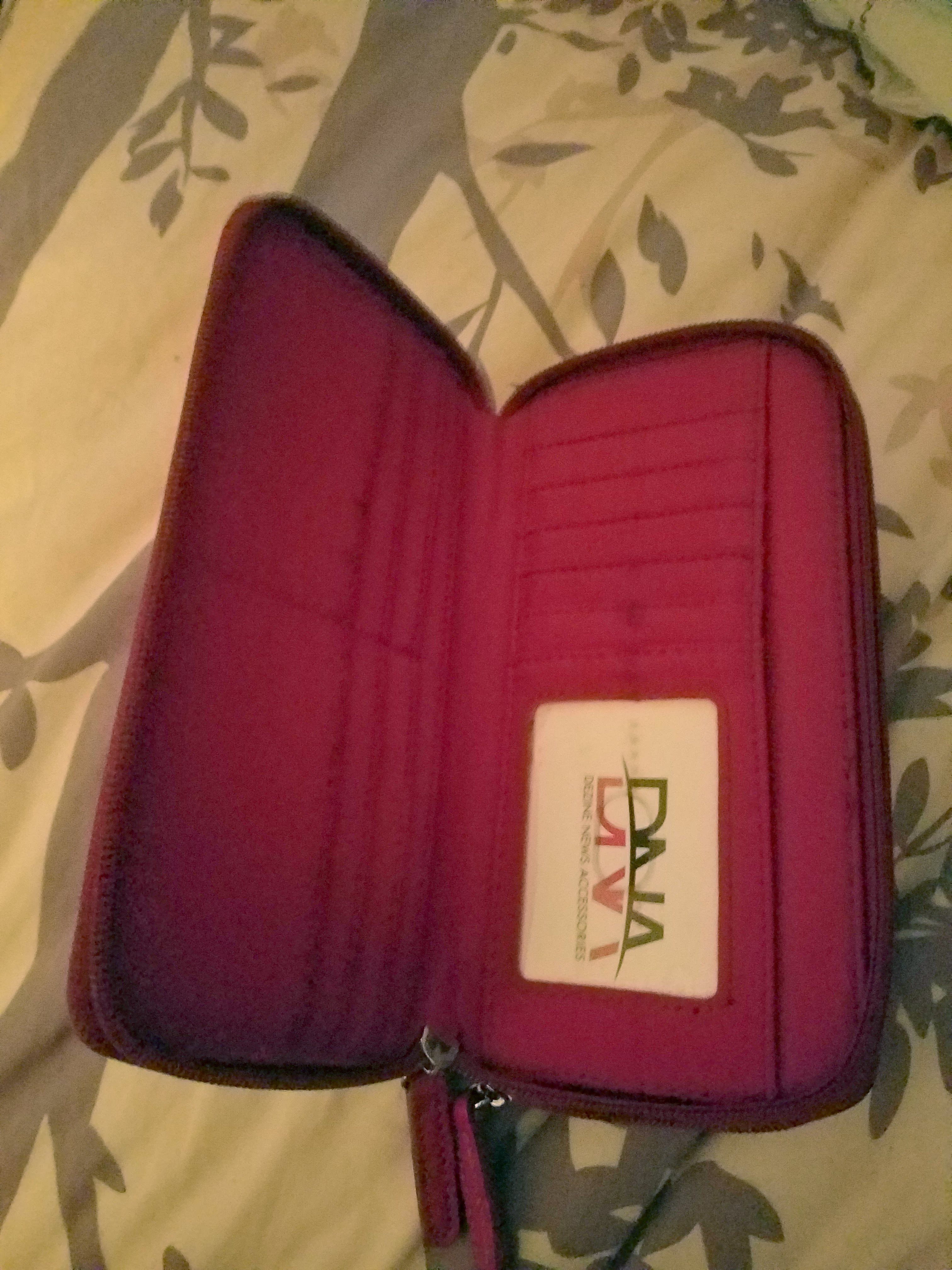 Red wallet
