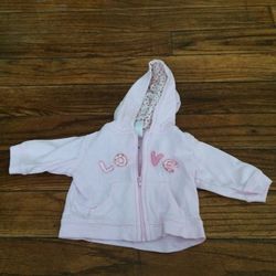 Carters Newborn Pink Jacket $17 size o -3 mouths
