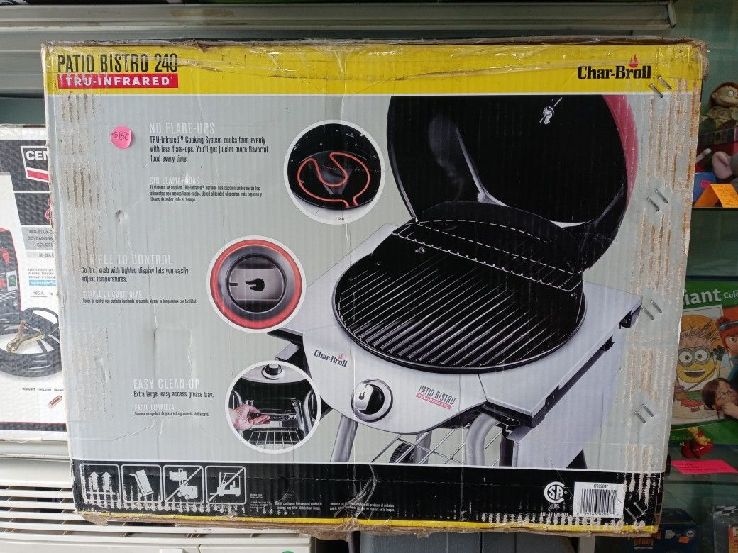 Char Broil Patio Bistro 240 Tru Infrared Electric Grill 