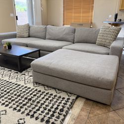 Downfilled 4pc Cloud Sectional
