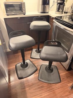 Vari Active Seat Adjustable Ergonomic Stools – Set of 3
