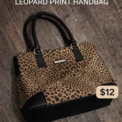 🐆 Leopard Print Handbag – Trendy Statement Purse