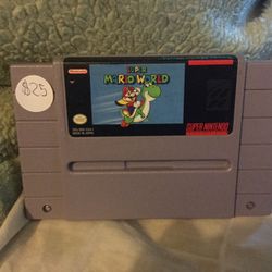super mario world super nintendo 