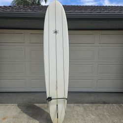 Vintage NECTAR LONGBOARD SURFBOARD 9.6FOOT 