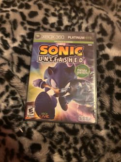 Sonic Unleashed Xbox 360 Platinum Hits