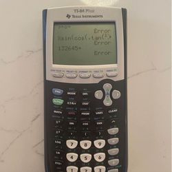 TI-84 Plus Graphing Calculator!