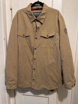 Eddie Bauer Voyager fleeced-lined jacket