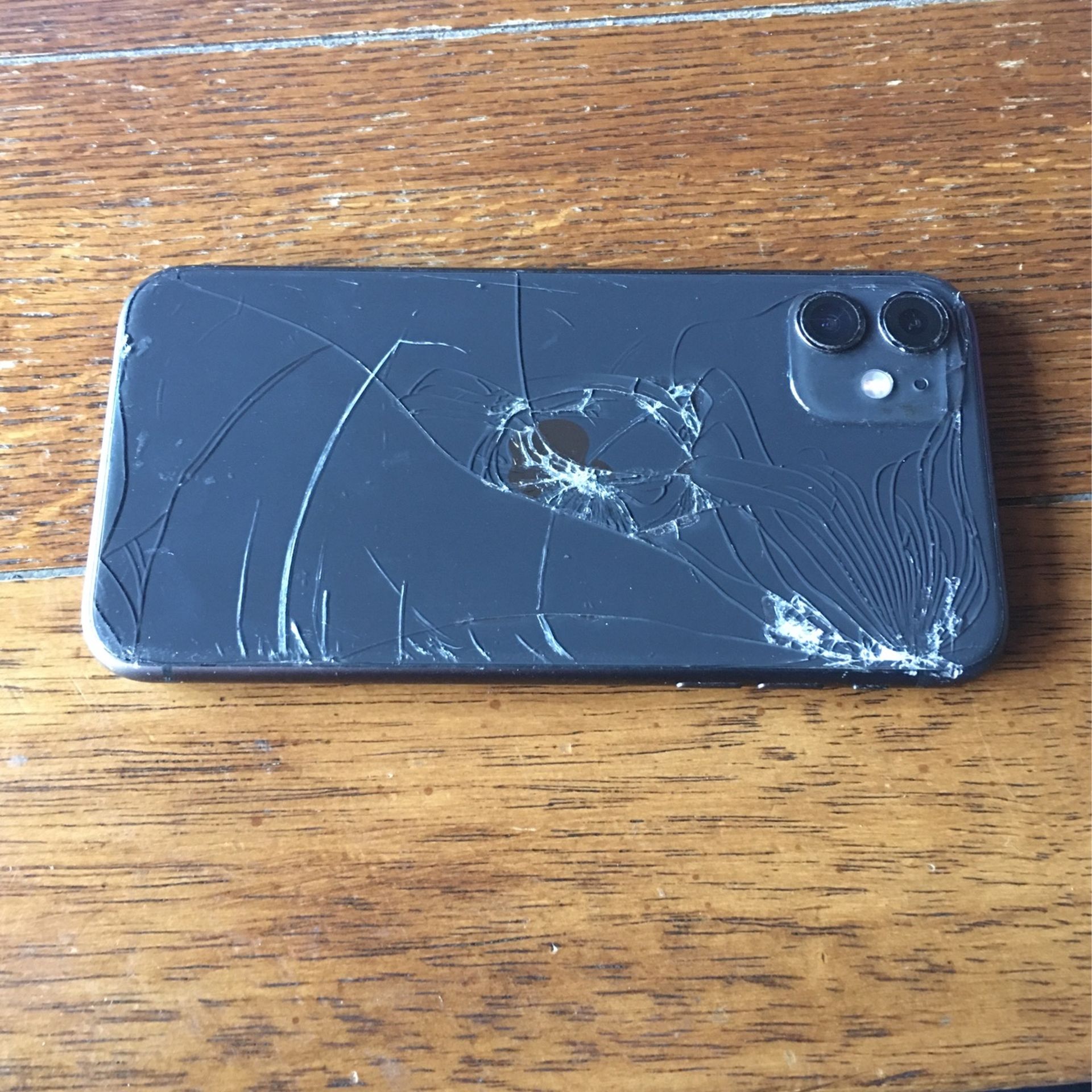 broken iphone 11