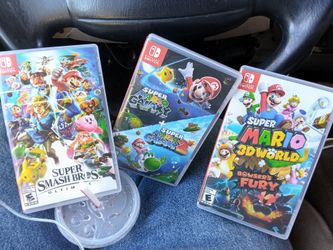 3 Nintendo Switch Games Bundle