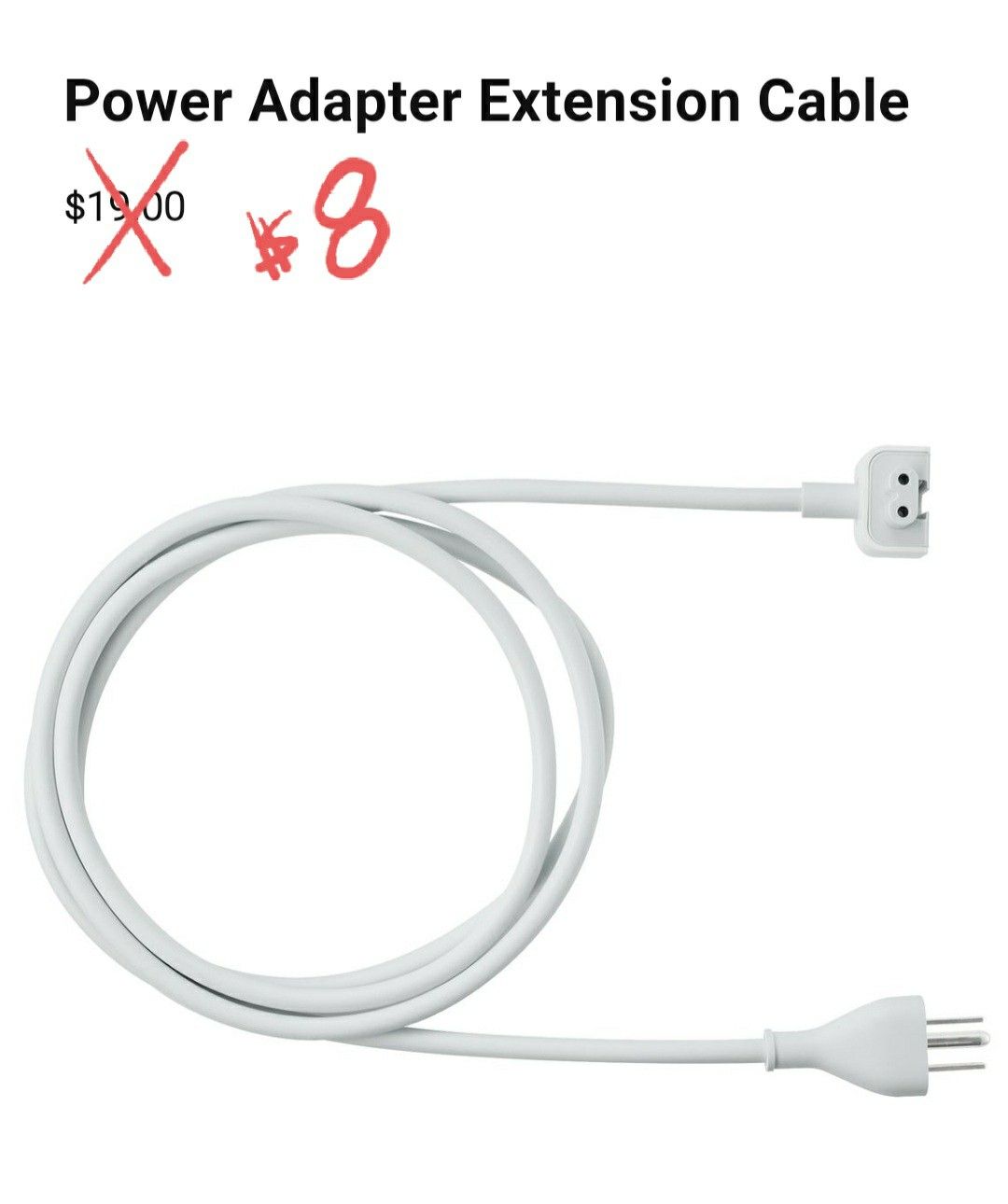 Power Adapter Extension Cable - Apple MacBook