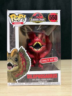 Funko Pop! Vinyl: Jurassic Park 25th Anniversary - Dilophosaurus #550 - Target Exclusive