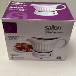 Salton Electric Gravy Warmer, New, Open box