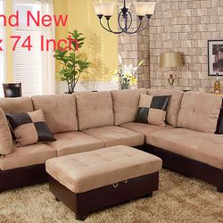 BRAND NEW -Free Delivery. Sectional, Sofa , Couch