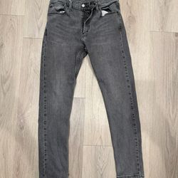 Levi’s 512 Grey Slim Taper Jeans Men’s 33x32