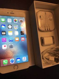 IPHONE 6 plus 16gb gold at&t cricket clean box n everything
