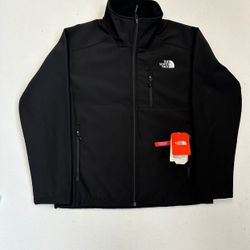 New Men Black The North Face Apex Bionic Soft She’ll Jacket