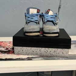 Jordan 4s university blue/black