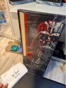 Lego Star Wars sith art portrait