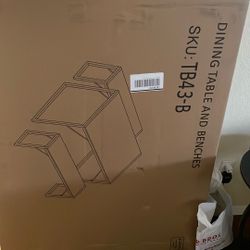 **New** Dining Table And Benches 