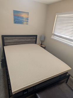 Pure Green Natural 3" Latex Mattress Topper - Queen Size