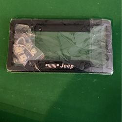 Pair of plate holders Jeep / Par De Porta Placa Jeep