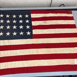 Antique 20 Stars USA Flag 1818/1918