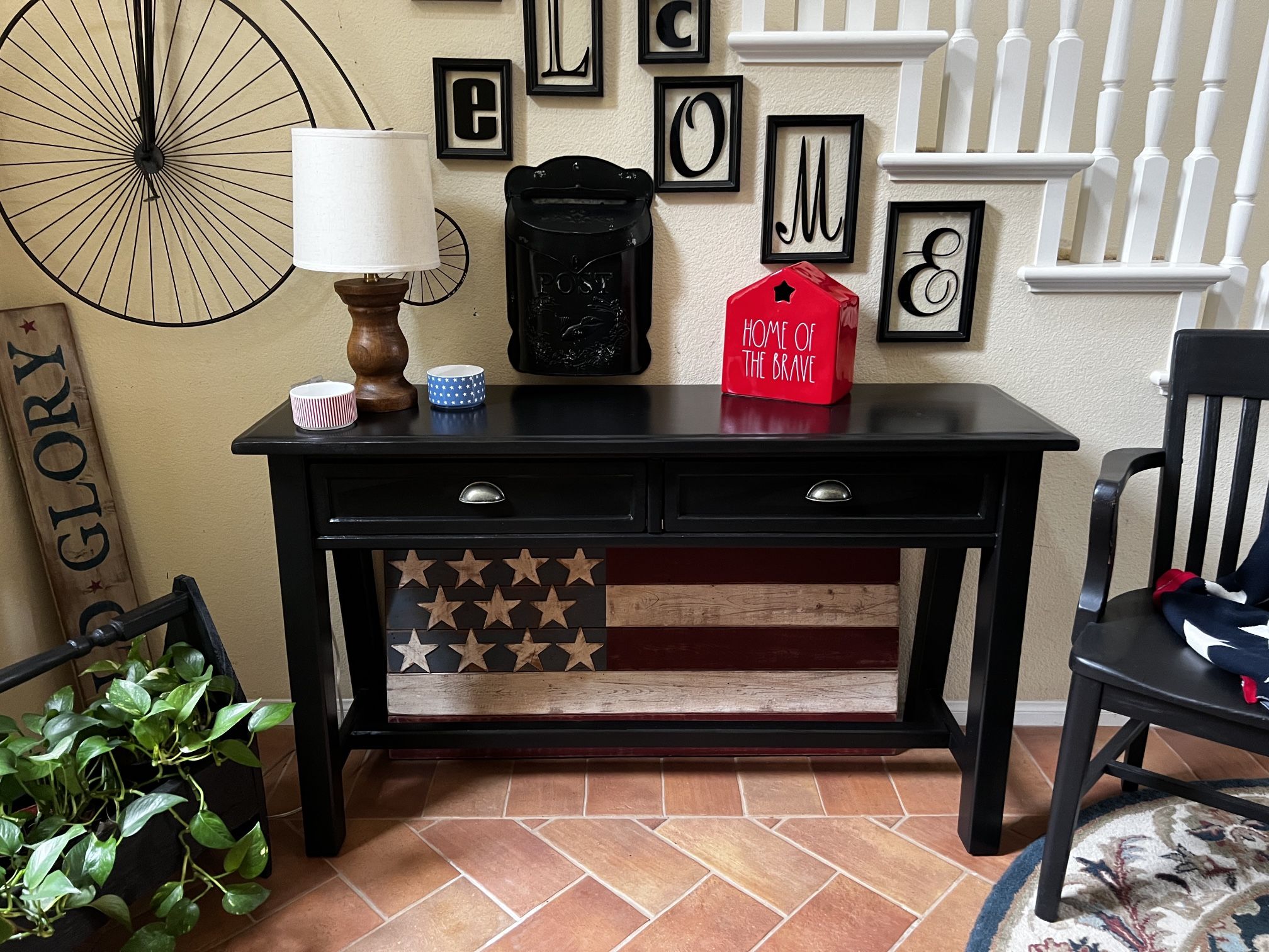 Pottery Barn Console Table