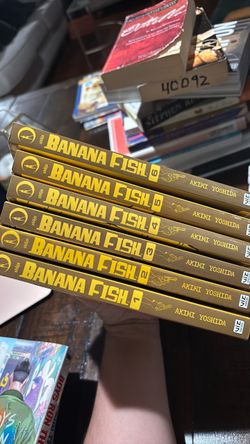 Banana Fish Manga Volumes 1–6 by Akimi Yoshida
