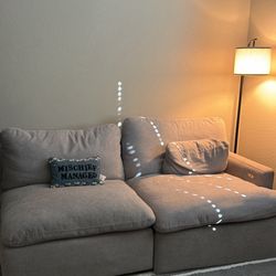 Living Spaces Cloud Sofa