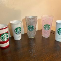 Starbucks cups