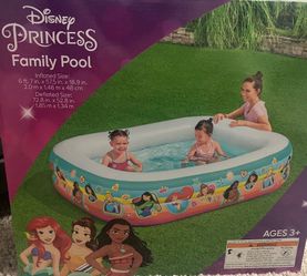 Disney Princess 6ft Inflatable Kiddie Pool Baby Pool