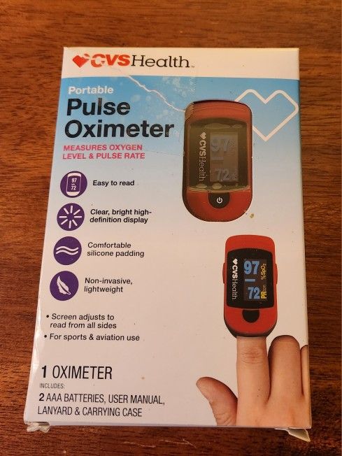 CVS Health Portable Pulse Oximeter/New 