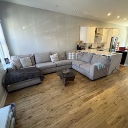 Huge sectional couch