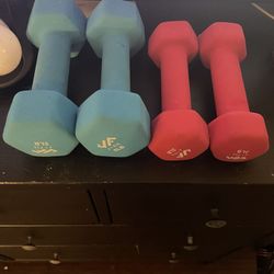 Weights. Kettle Bell  And Dumbbells 