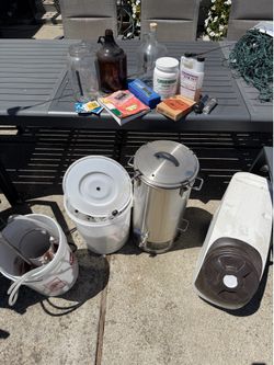 Hobby beer brewing gear assorted