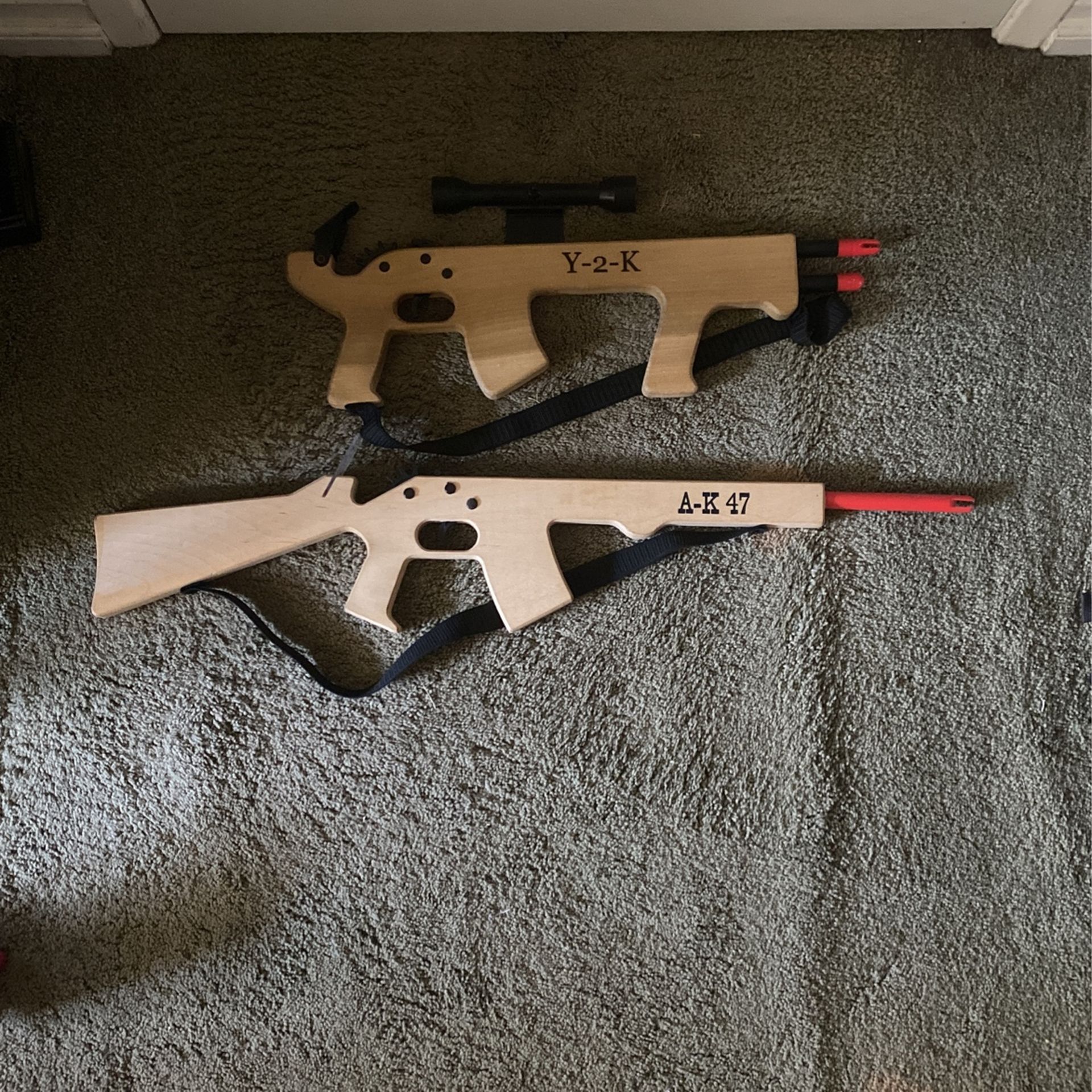 Rubber band guns
