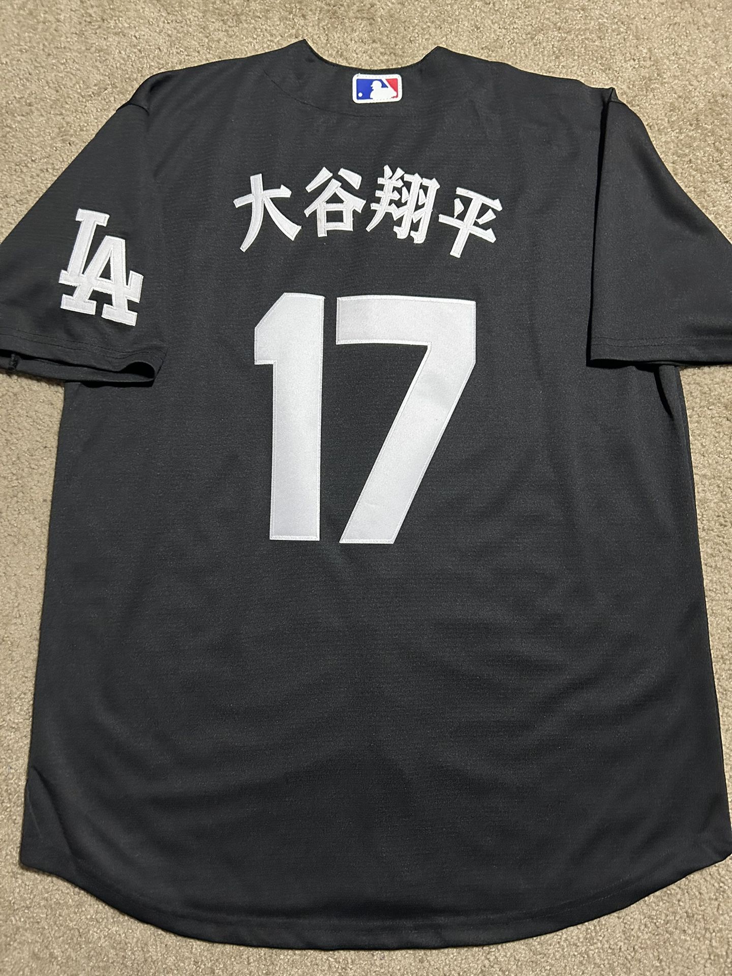 Los Angeles Dodgers ‘Shohei Ohtani #17’ Black Baseball Jersey