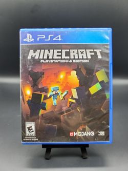 Playstation 4 Minecraft PS4 Edition ( Tested & Working  )