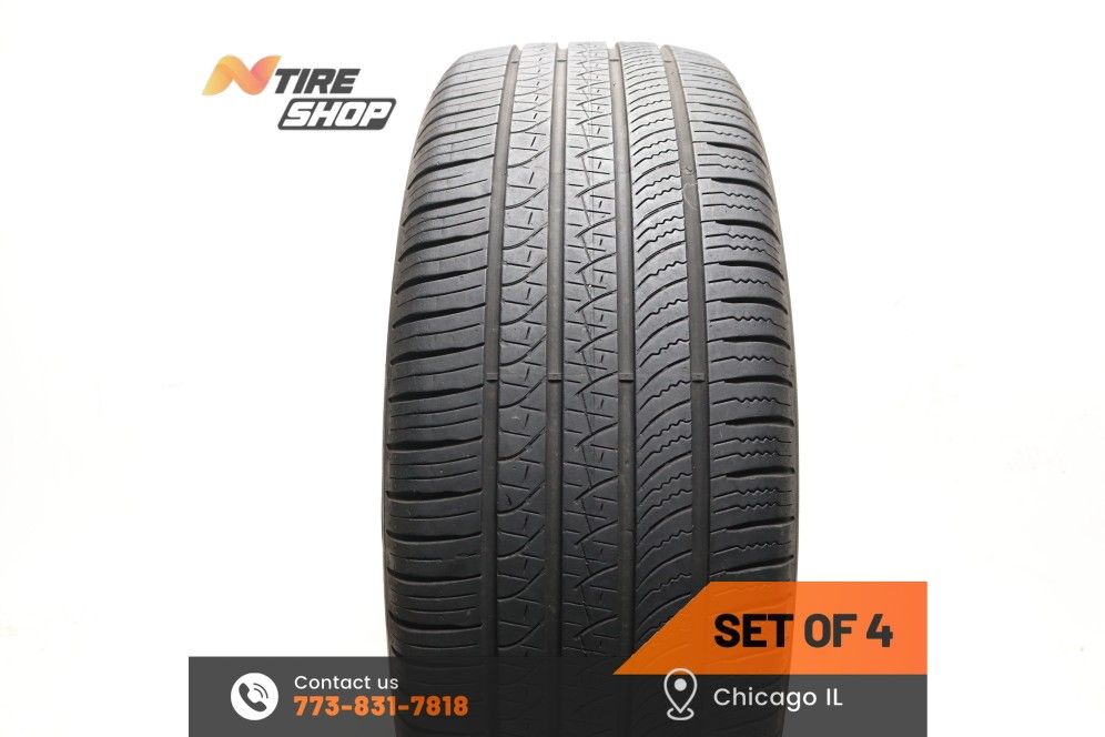Set of 4 Used 7/32 HL 275/50R22 116H Pirelli Scorpion Zero All Season RIV Elect