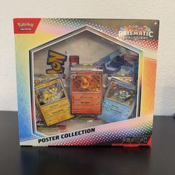 Prismatic Evolutions Poster Collection Pokémon TCG: Scarlet & Violet BRAND NEW & SEALED