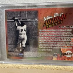 1998  Sports  IIiustrated  Willie Mays 
