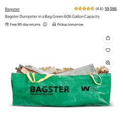 Bagster Dumpster In A Bag