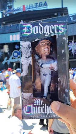 Kiké Hernández Dodgers Bobblehead TRADE