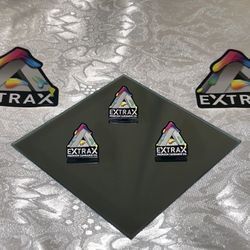 Extrax Brand Pin & Sticker Set - New 