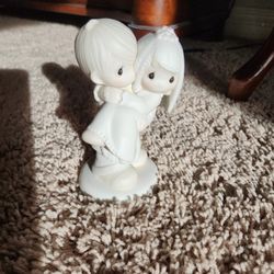 Collectable Wedding Bless you two statue. 