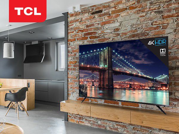 TCL 55R617 - 55-Inch 4K Ultra HD Roku Smart LED TV 