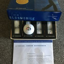  Vintage 1999/2000 Top Flite Oldsmobile Scramble 4 Sleeves of Golf Balls 
